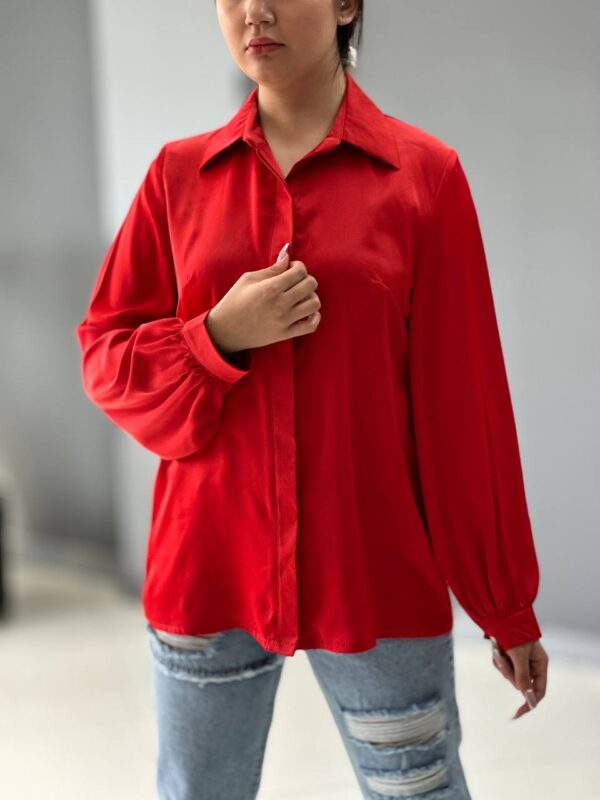 شومیز ساتن زنانه