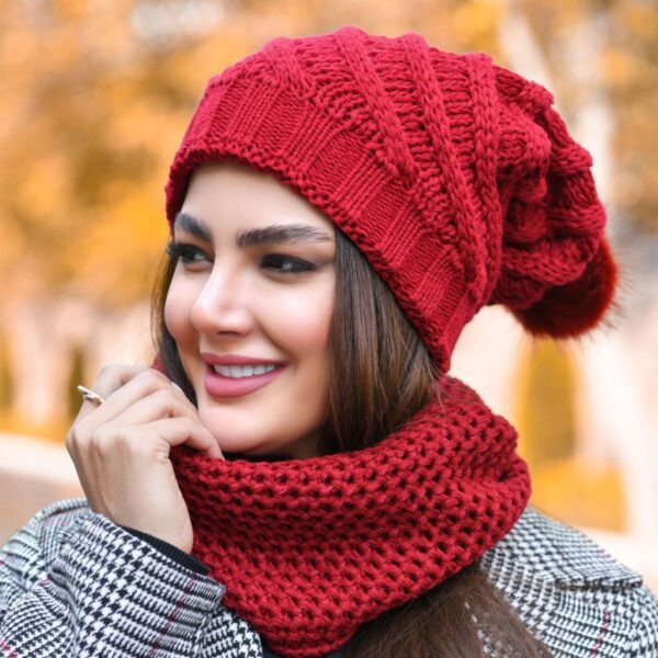 شال و کلاه زنانه