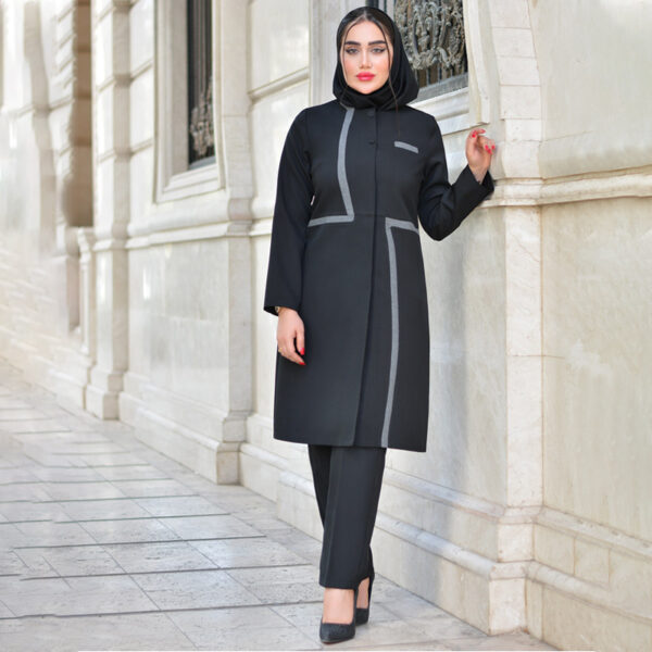 مانتو شلوار اداری مانتو شلوار کارمندی