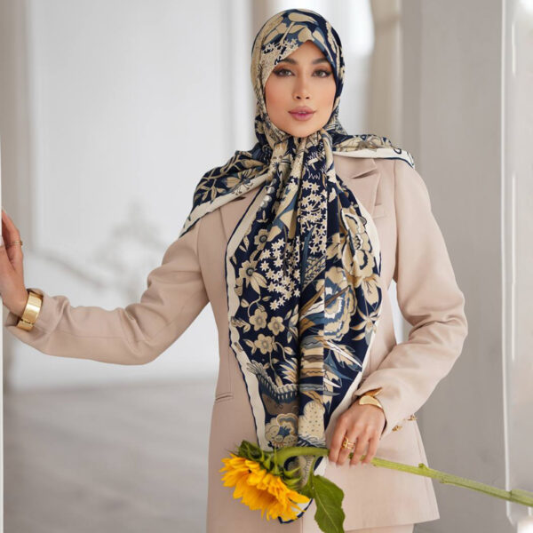 روسری توییل مجلسی