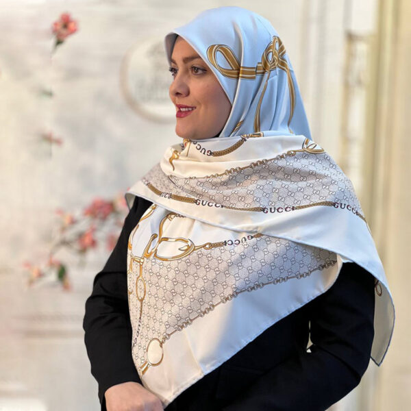 روسری توییل ابریشم مجلسی اعلا