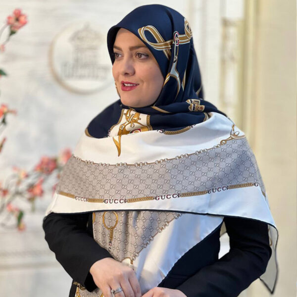 روسری توییل ابریشم مجلسی اعلا