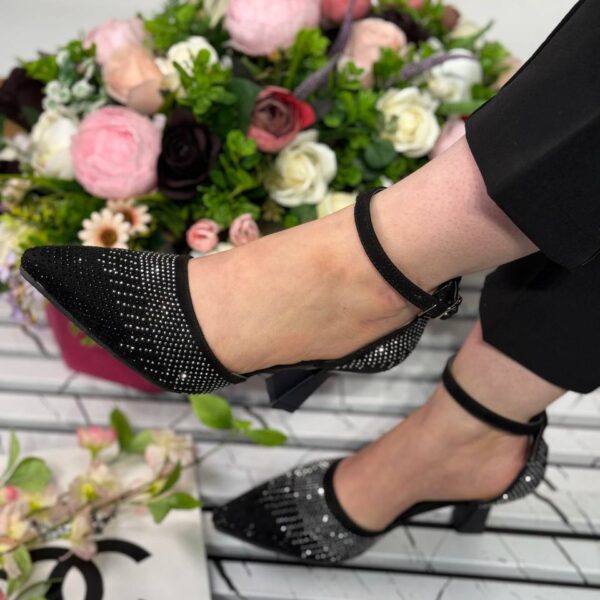 کفش مجلسی پاشنه دار زنانه