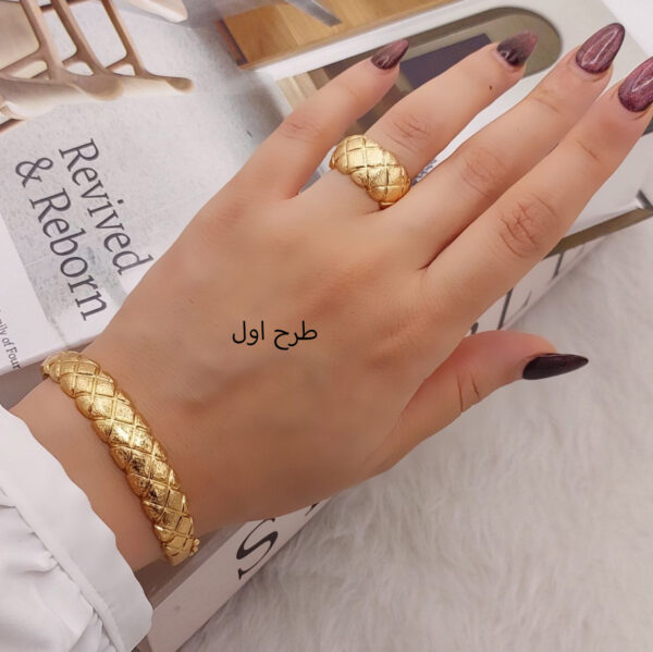 ست دستبند انگشتر زنانه
