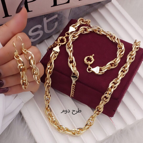 سرویس حلقه‌ای طرح طلا برند شین