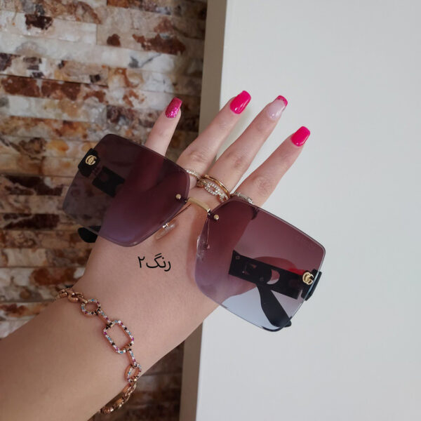 عینک دودی زنانه برند گوچی