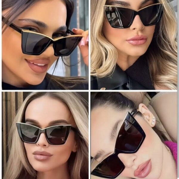 عینک آفتابی زنانه مدل گربه ای
