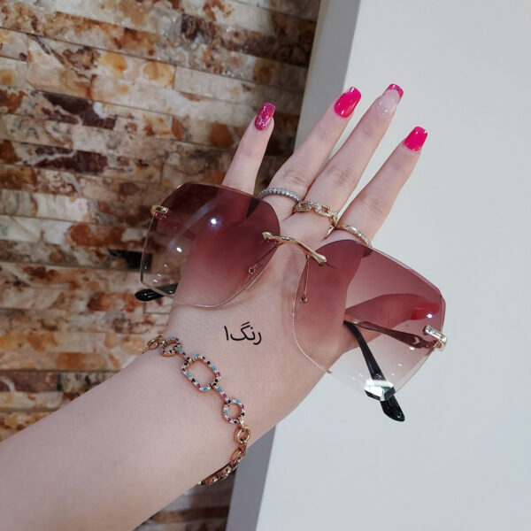 عینک آفتابی بدون چارچوب زنانه