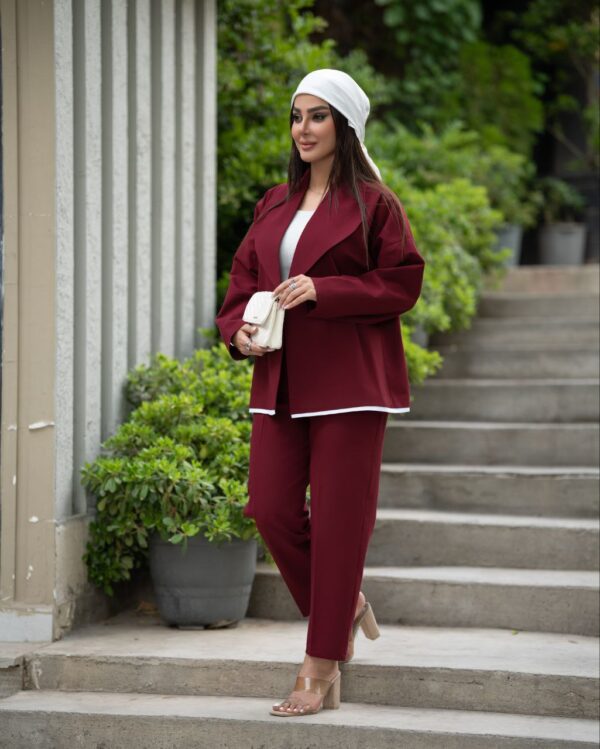 کت و شلوار زنانه مدل روژناک