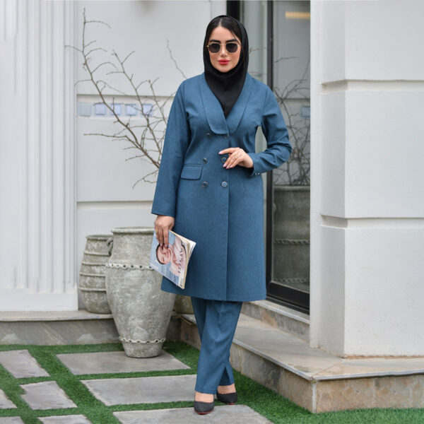 مانتو شلوار اداری زنانه مدل جلوه
