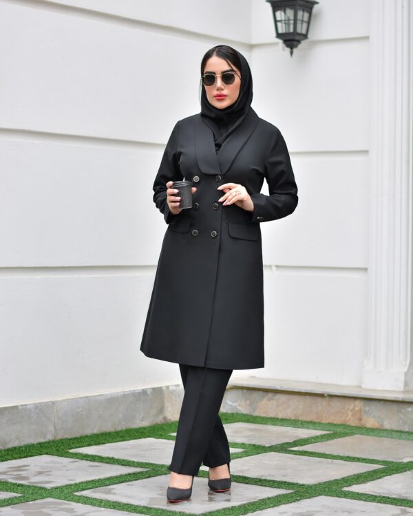 مانتو شلوار اداری زنانه مدل جلوه