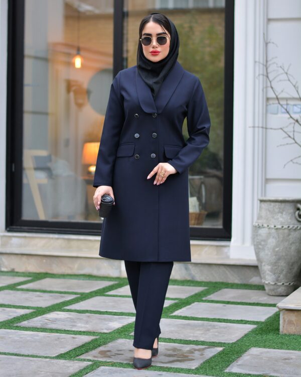 مانتو شلوار اداری زنانه مدل جلوه